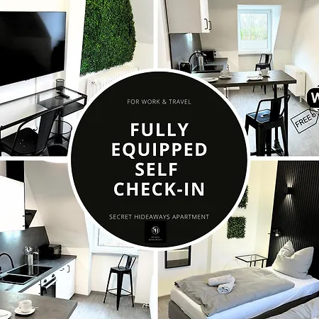 Sh-Team Apartments For Work & Travel With Free Parking Duisburg Room photo
