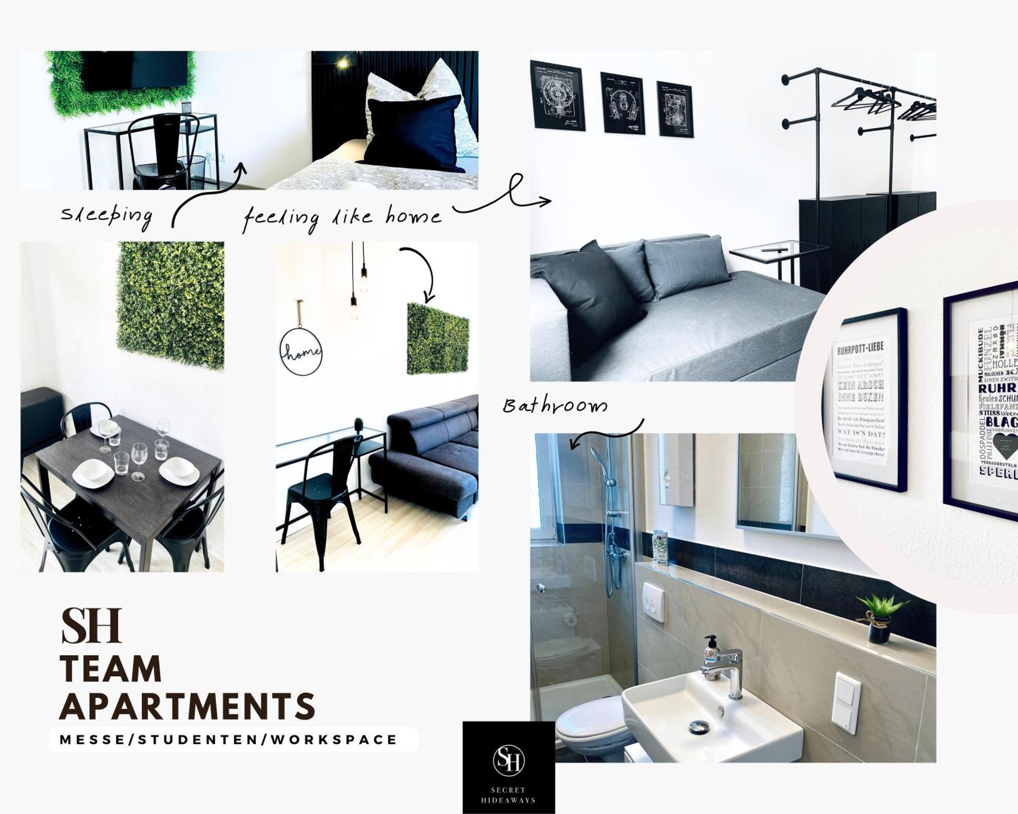 Sh-team For Work & Travel With Free Parking Apartment Duisburg