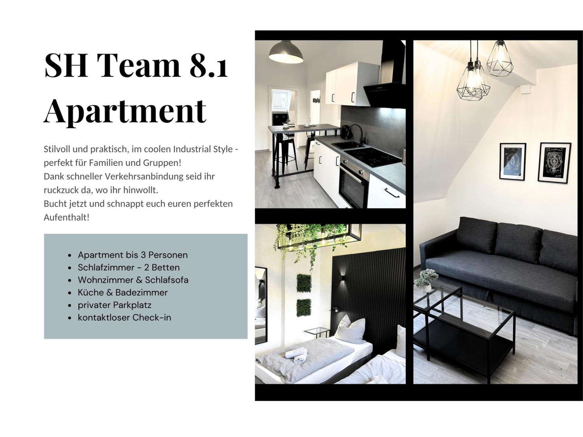 Sh-team For Work & Travel With Free Parking Apartment Duisburg